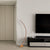 curved floor lamp