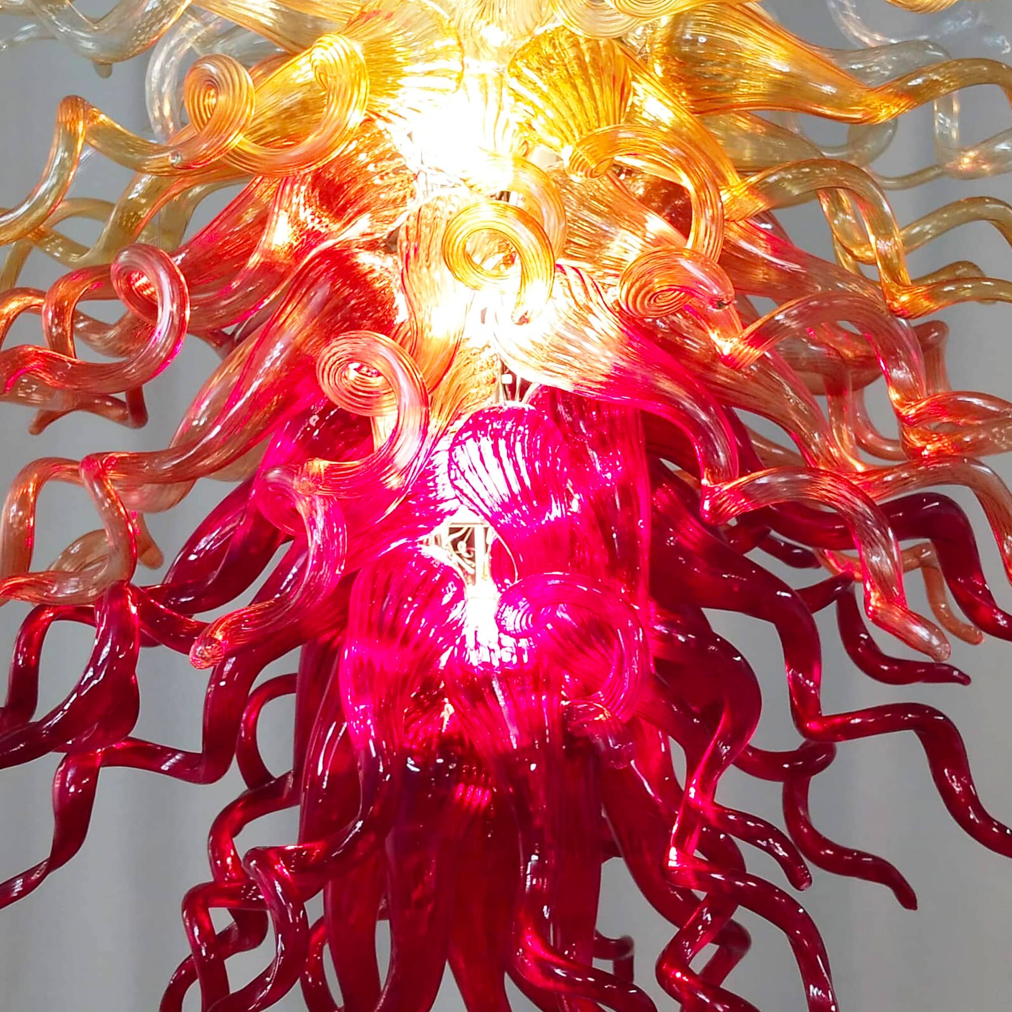Chihuly style blown glass