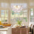 Modern Oval Shape Clear bubble Ball Swirled Texture Glass Chandelier LR1542