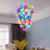 Bubbles Chandelier Blown Glass Colorful Balls