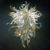 Luxury Blown Glass Chandelier Horn And Ribbon Chihuly Style Murnao Glass