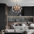 Electroplating Grey/Black Bubble Ball Chandelier Longree