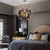 Electroplating Grey/Black Bubble Ball Chandelier Longree