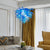Chihuly Style Murano Glass Chandelier Blue And White Color