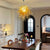 Chihuly Style Murano Glass Chandelier Gold Color