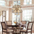 Sputnik Dandelion Hollow Out Steel Plates Chandelier