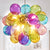 Colorful Blown Glass Bubble Balloon Chandelier