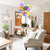 Colorful Blown Glass Bubble Balloon Chandelier