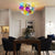 Bohemian style glass globe light for a warm and eclectic decor statement.