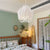 Farmhouse Tiered Wooden Chandelier – Nordic White Art Deco Lighting