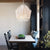 Farmhouse Tiered Wooden Chandelier – Nordic White Art Deco Lighting