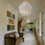 Farmhouse Tiered Wooden Chandelier – Nordic White Art Deco Lighting