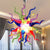 Multi-Colors Blown Glass Chandelier Chihuly Style D24