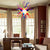 Chihuly Style Multi-Colors Blown Glass Chandelier D24