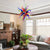 Chihuly Type Multi-Colors Blown Glass Chandelier D24