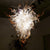 Grand Blown Glass Chandelier Chihuly Style Artwork