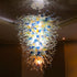 Blown Glass Chandelier Large Colorful Chihuly Style