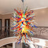 The Kaleidoscope Horizon Grand Chandelier — Luxury Multi-Color Hand-Blown Glass