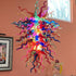 The Grand Kaleidoscope Rainbow Chandelier — Luxury Multi-Color Hand-Blown Glass