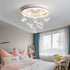 Charming Ceiling Lights Round LED Crystal Birds Pendants D20"XH16"