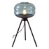 Modern Floor Lamp Nordic Iron Tripod-Standing & Clear Glass