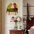stained glass wall light