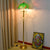 Antique Floor Lamp Tiffany Style Stained Glass Lamp Shade Decor wholesale