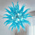 blown glass chandelier for sale