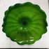 Hand Blown Murano Glass Wall Plates Green Color D12Inches