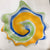 Hand Blown Murano Glass Wall Plates Wall Flowers Wall Decor For Wall Decoration
