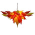 Modern Blown Glass Chandelier Red Home Decor Pendant Light
