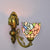 stained glass sconce light