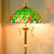Antique Floor Lamp Tiffany Style Stained Glass Lamp Shade Decor OEM