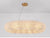 Blown-Modern chandelier Iron Crystal Dimmable Dia32