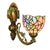 stained glass sconce light