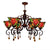 Tiffany stained glass chandelier
