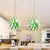 Chihuly blown glass Kitchen Island Lights