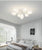 Modern Tulip 7 Heads Lighting Fixture In White Color