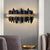 Modern Black Metal LED Wall lamp  for Living room