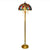 Floor Lamp Tiffany Style Stained Glass Lamp Shade Living Room Decor