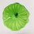 Hand Blown Murano Glass Wall Plates Clear Green Color D12Inches