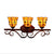 tiffany style wall light