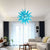 blown glass chandelier Chihuly style OEM