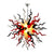 multi-colors hand blown art glass chandelier.jpg