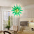 Chihuly Style Blown Glass Chandelier Emerald Green retailer