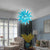 blown glass chandelier Chihuly style manufacturer