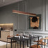 Minimalist Nordic Design Aluminum Linear LED Strip Pendant Light