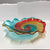 Hand Blown Murano Glass Wall Plates Wall Flowers Wall Decor for Wall Decoration