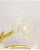 Modern Chandelier Crystal Flower Stems LED For Home Decor
