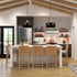 Modern Pendant Matte black Island Light For Dinging Room